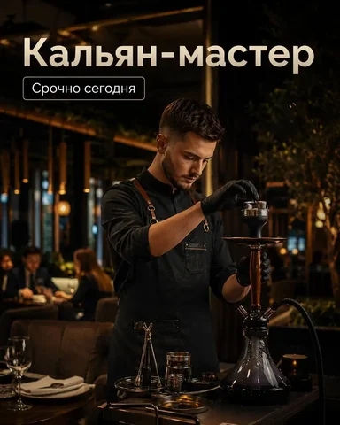 Кальянный мастер на сегодня - Горничная в Москва