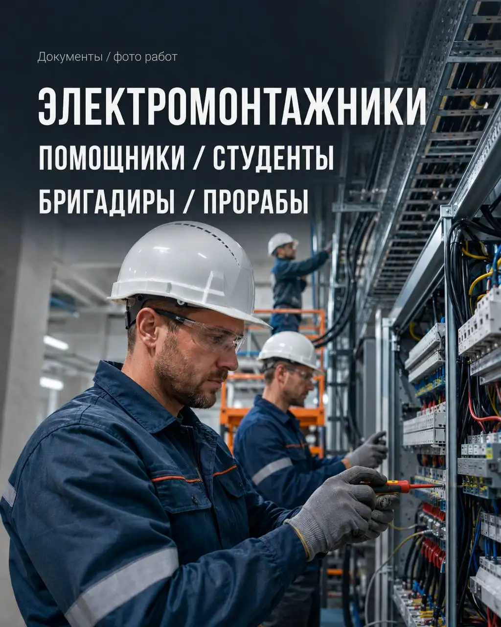 Вакансия электромонтажника - Строительство и архитектура (Работа) в Казань