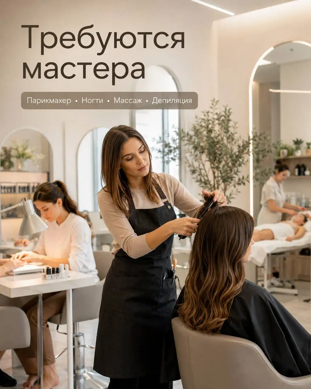 Вакансии в салон красоты - Вакансии (Работа) в Москва