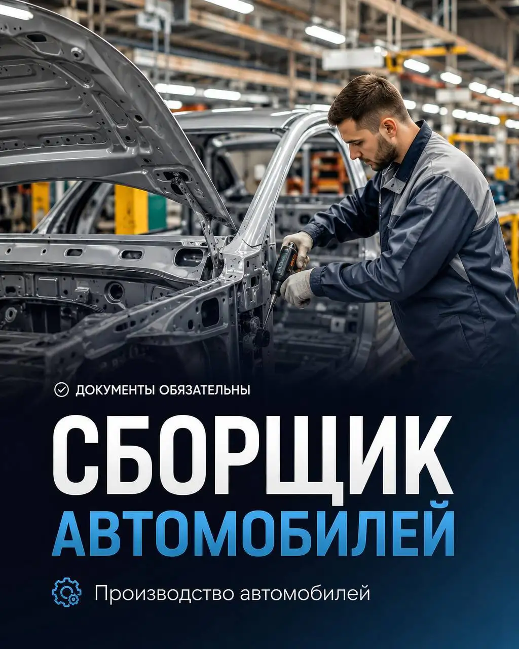 Сборщик автомобилей - Производство (Работа) в с. Гжель