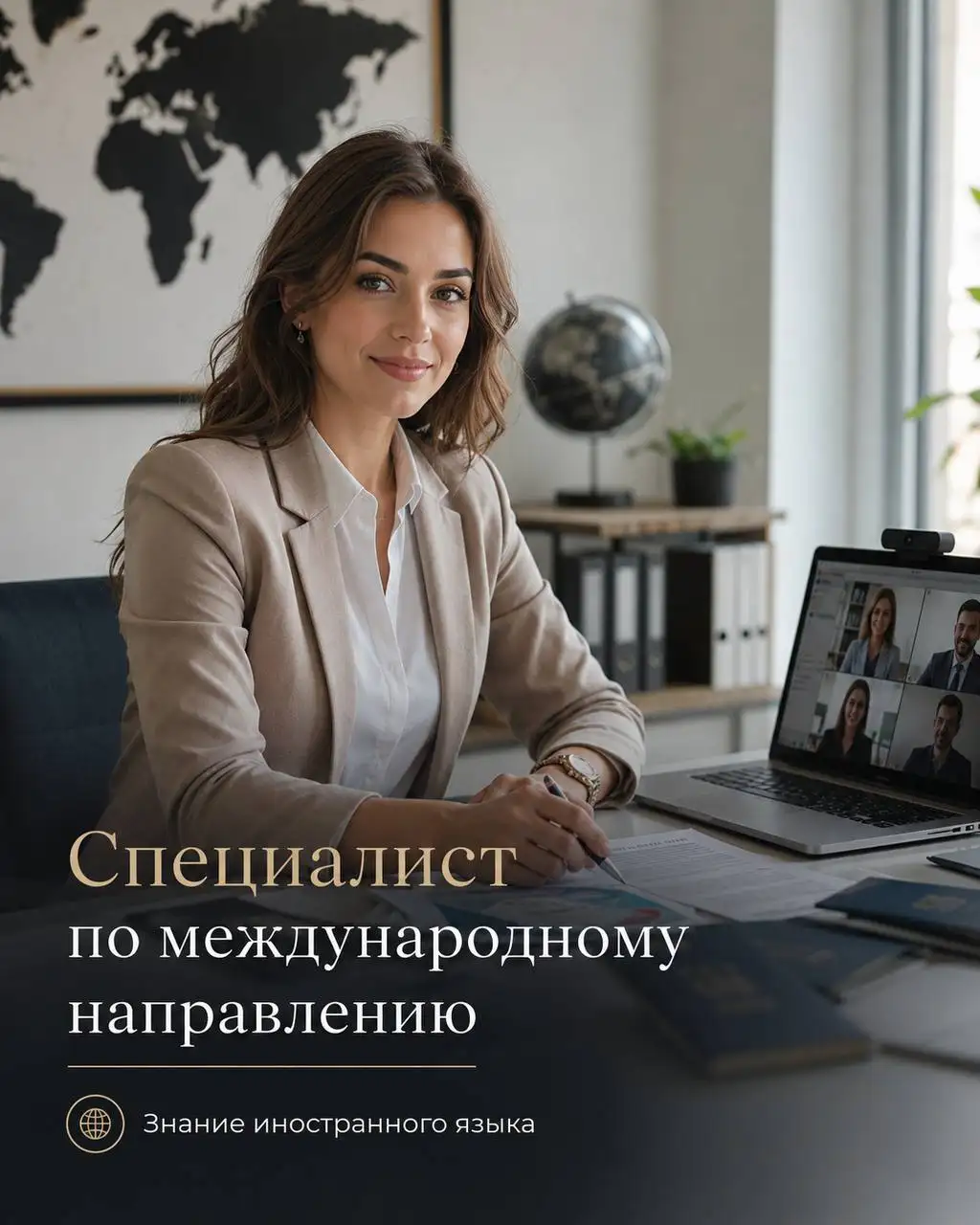 Специалист по международному направлению - HR и кадры (Работа) в Москва