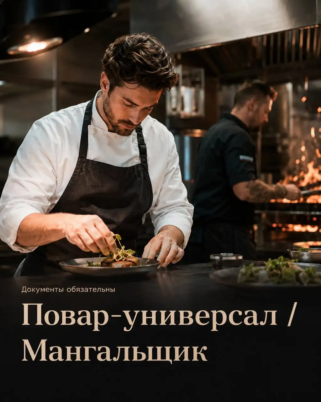 Повар-универсал (ночной/дневной), Мангальщик (Хоспер) - Повар (Работа) в Москва