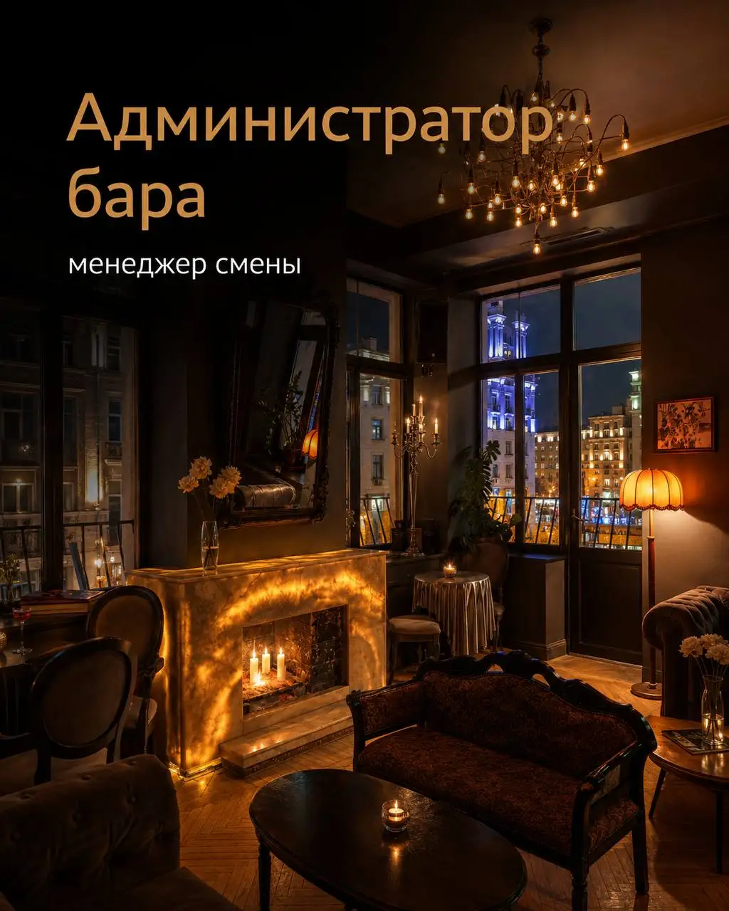 Администратор бара - Работа в Москва