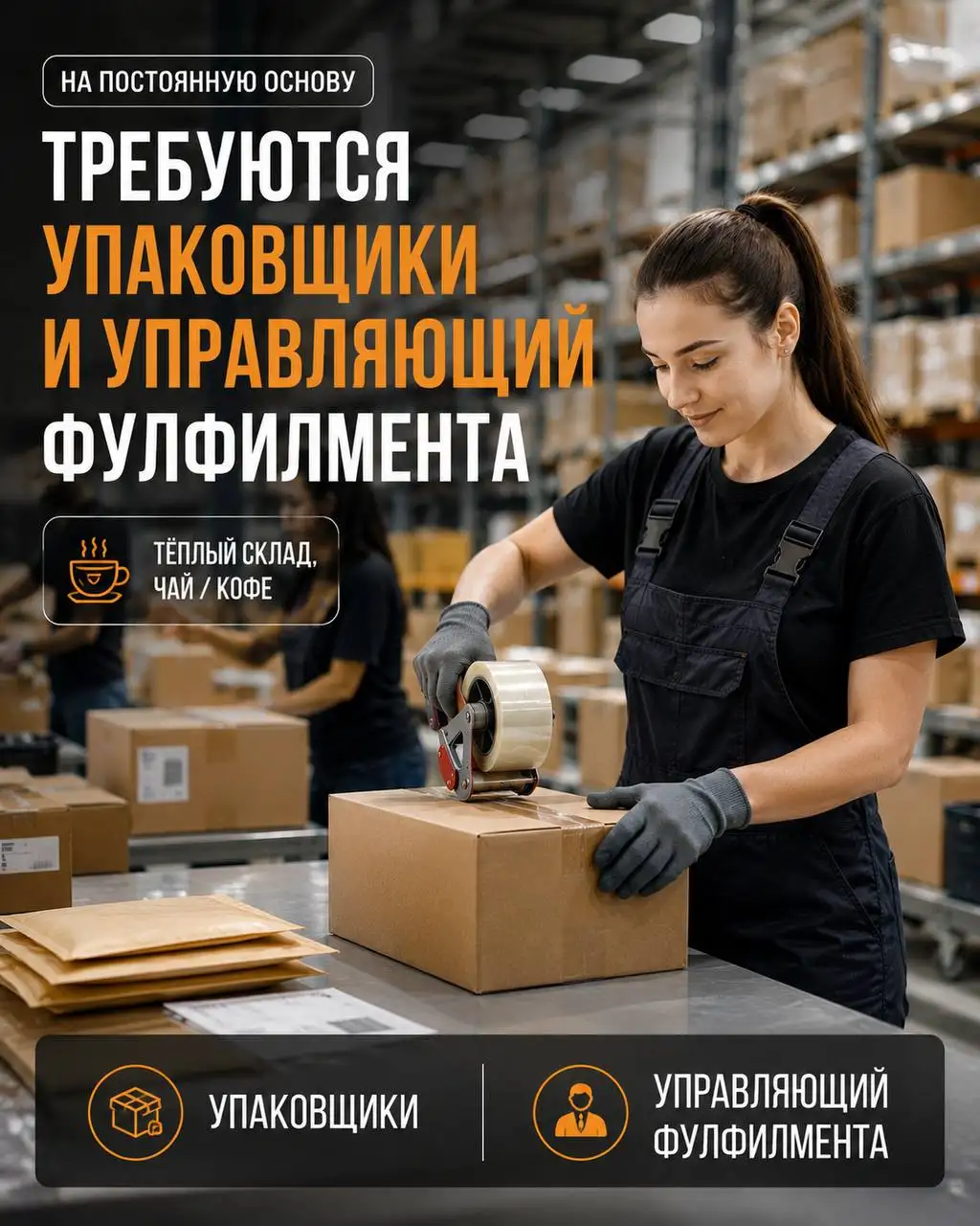 Вакансии на складе фулфилмента в Москве - Складское хозяйство (Работа) в Москва