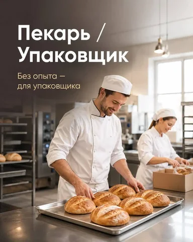 Пекарь и Упаковщик - Администратор гостиницы в Москва