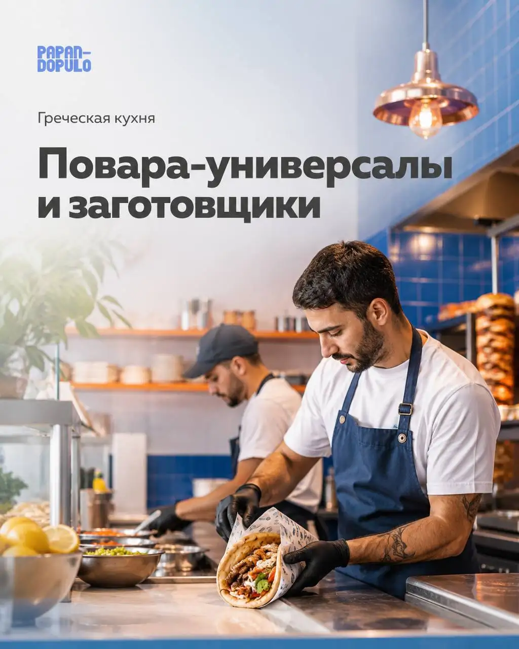 Повар-универсал и повар-заготовщик - Работа в Москва