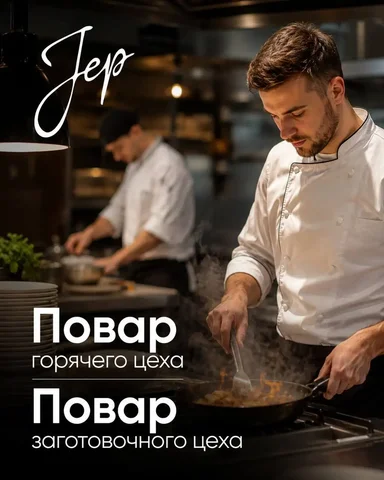 Повар горячего цеха/Повар заготовочного цеха - Работа в Москва
