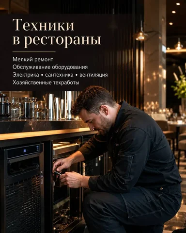 Вакансия: Техник - частное объявление в Москва