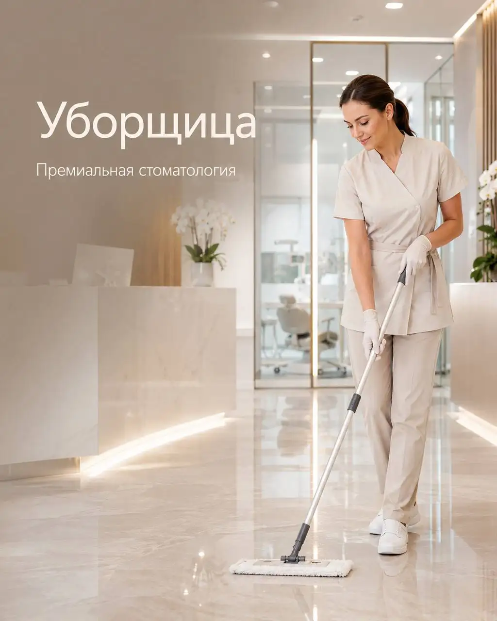 Вакансия уборщицы в стоматологическую клинику - Уборка (Работа) в Москва