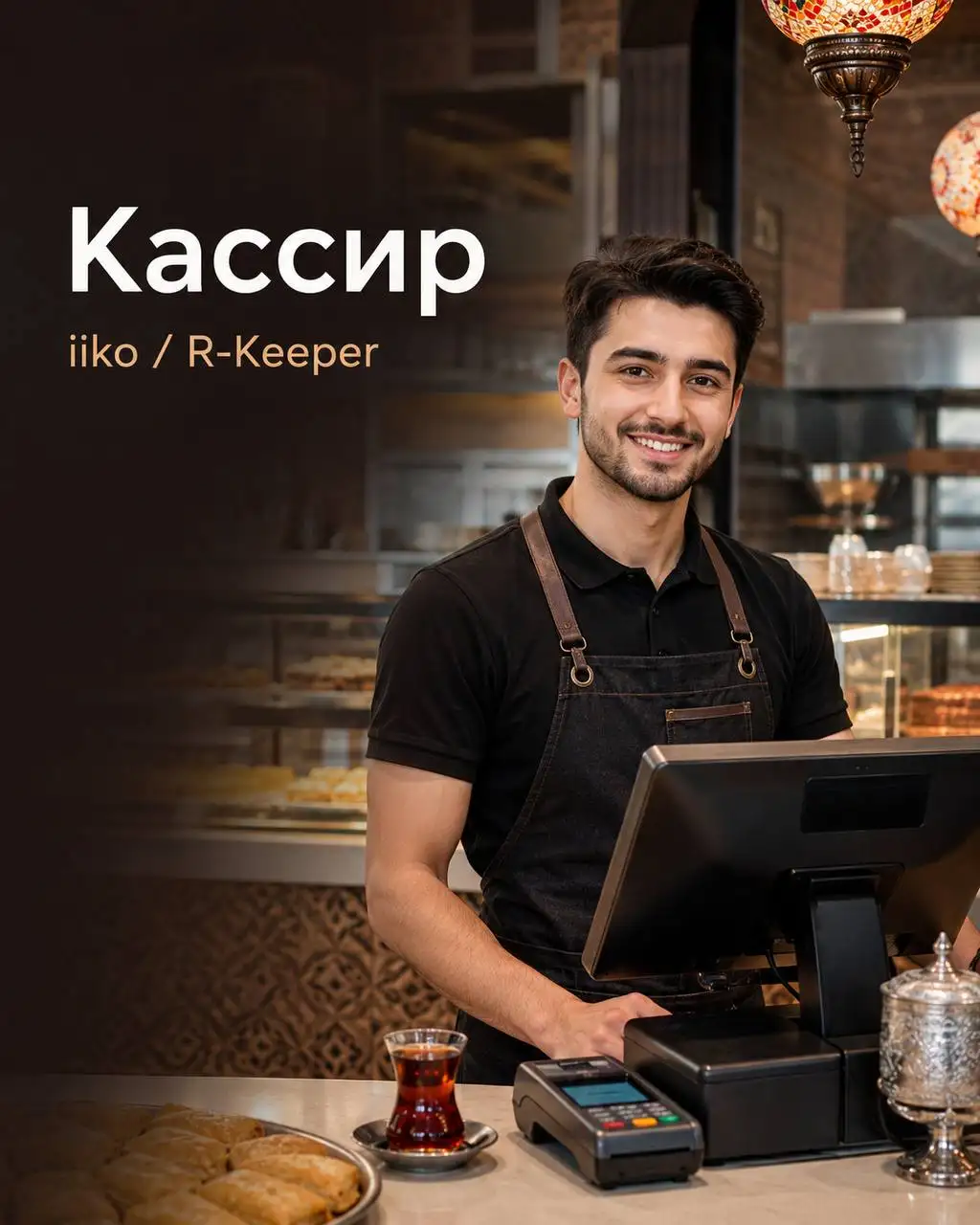 Кассир в кафе-корнер турецкой кухни - Рестораны/Кафе (Работа) в Москва