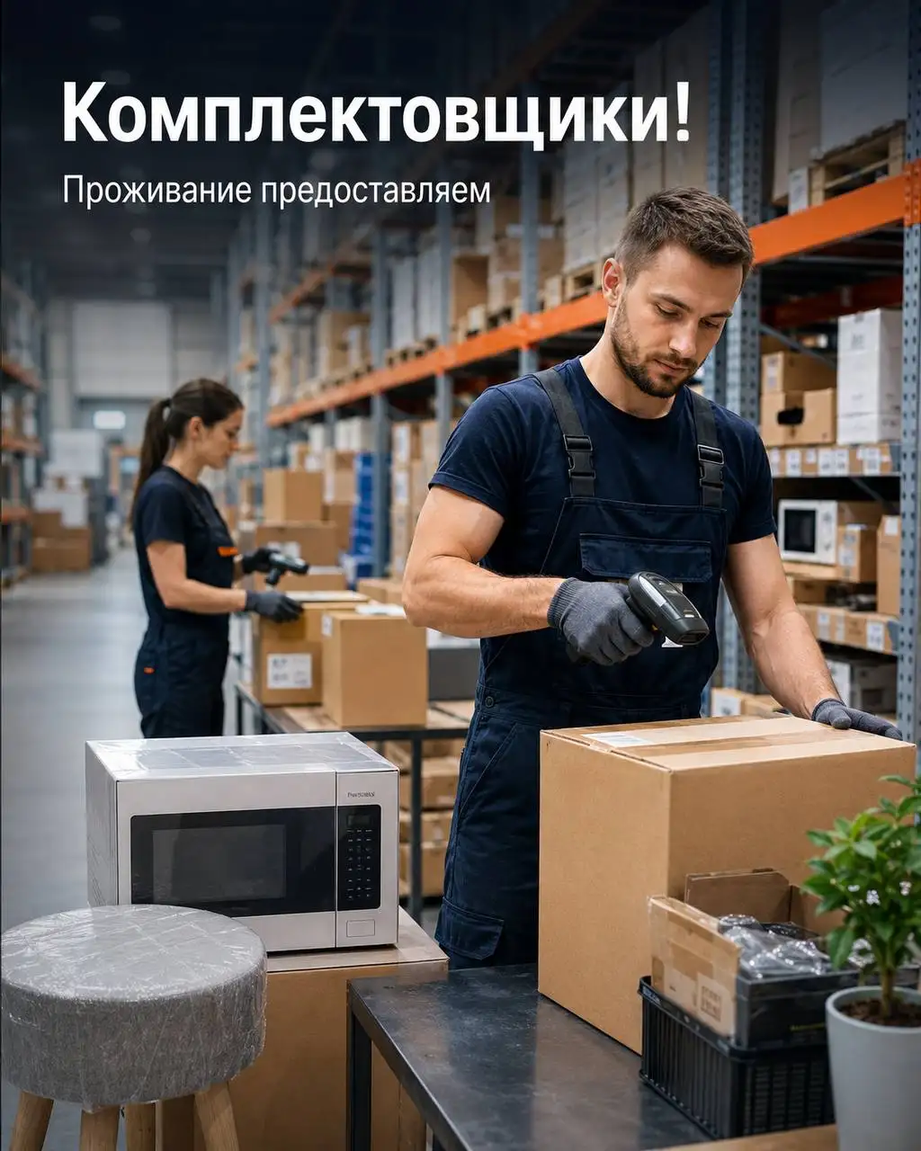 Вакансия комплектовщика - Работа в Москва