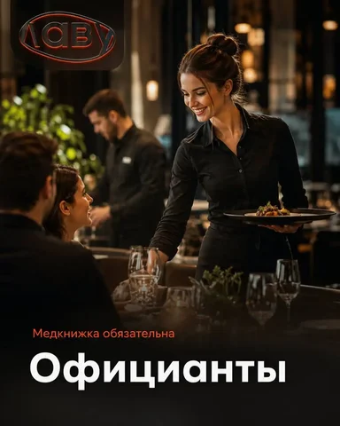 Вакансия официанта - Повара в Москва