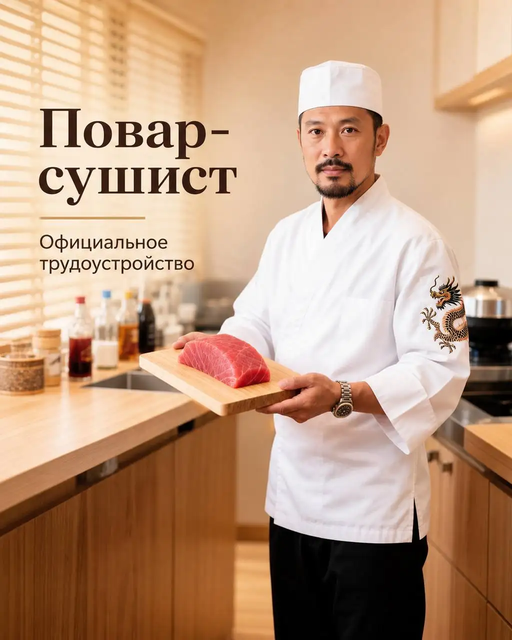 Повар-сушист - Повар (Работа) в Москва