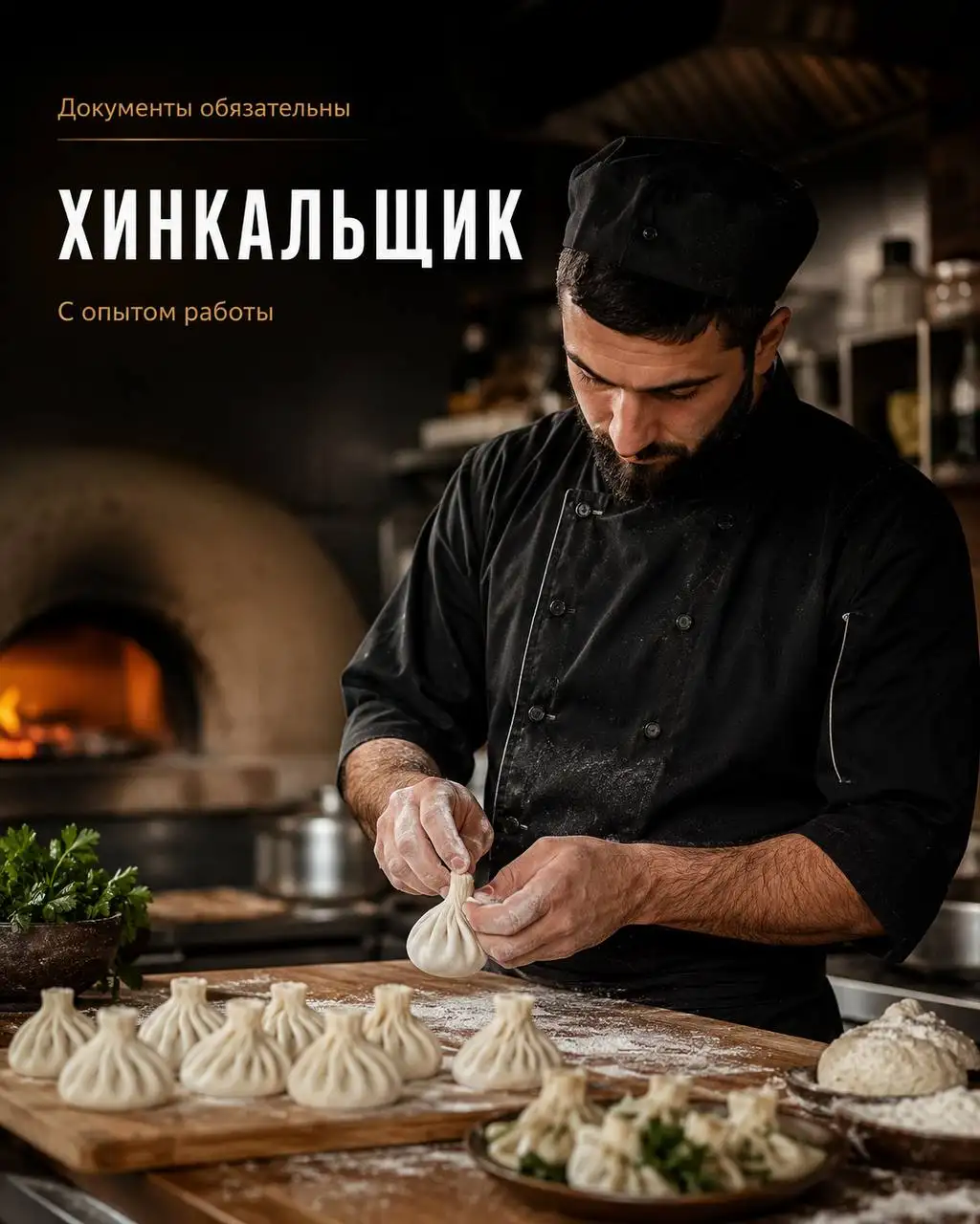 Хинкальщик - Повар (Работа) в Москва
