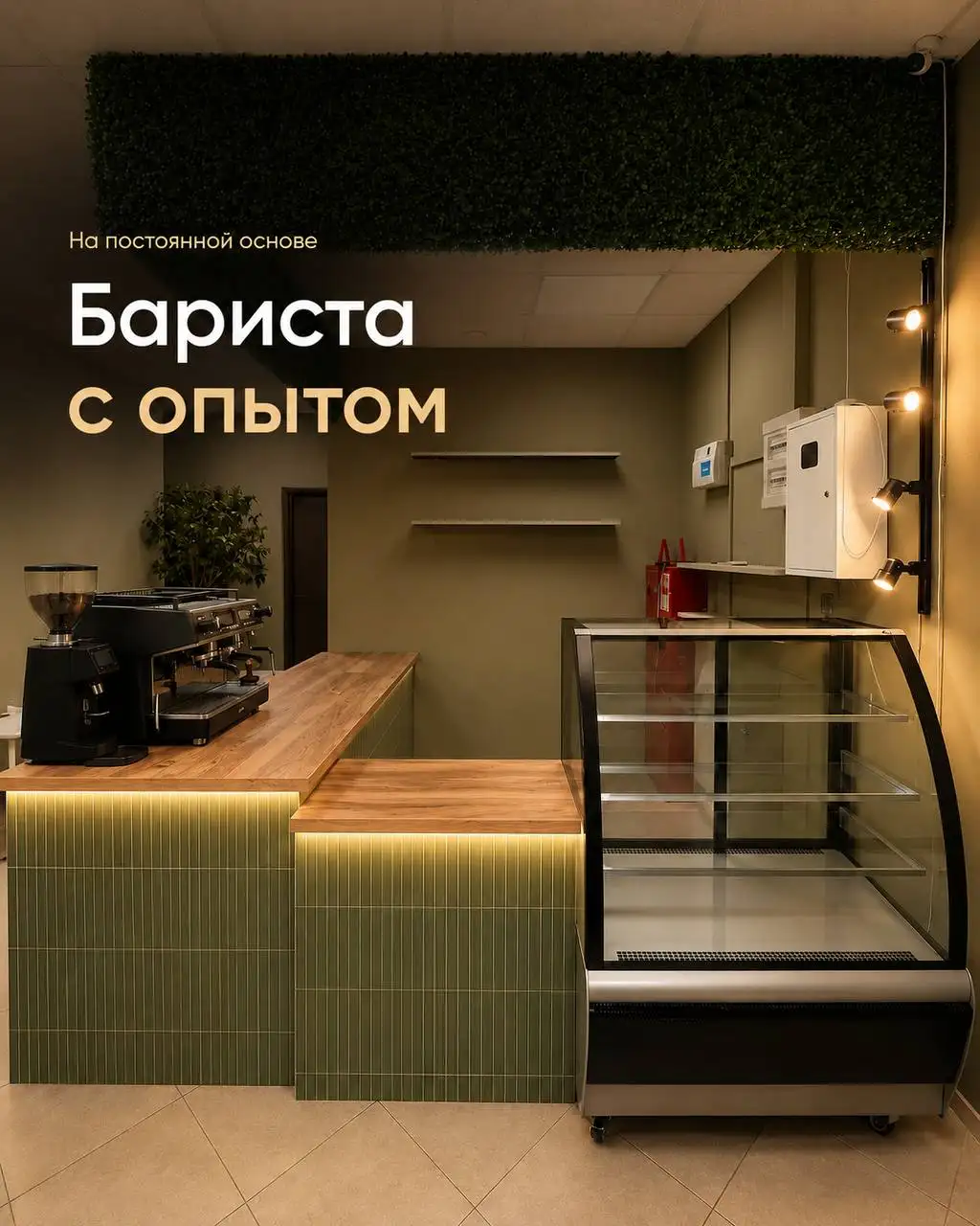 Вакансия бариста в кофейню - Вакансии в общепите (Услуги) в Москва