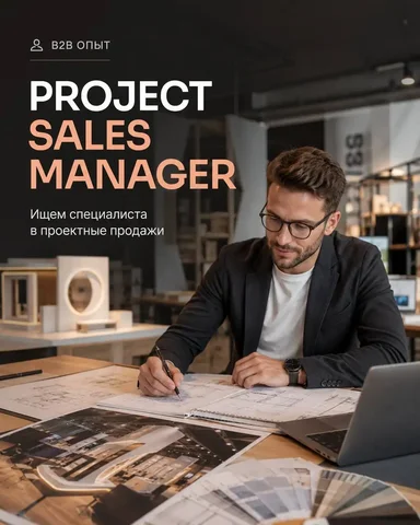 PROJECT SALES MANAGER - Работа в Москва