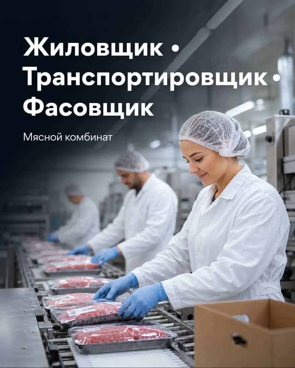 Работник на мясной комбинат - Работа в Неизвестно