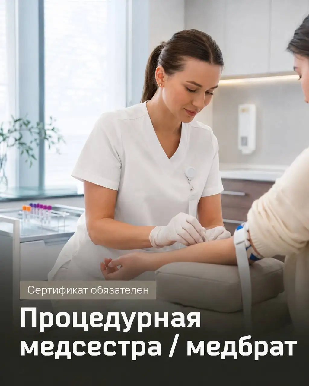 Процедурная медсестра/медбрат в Москве - Медицина (Работа) в Москва