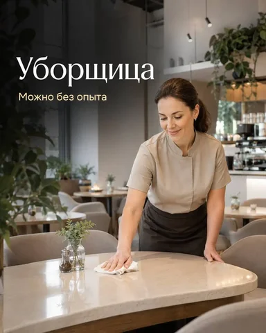 Уборщица в бистро - Уборщик в Москва