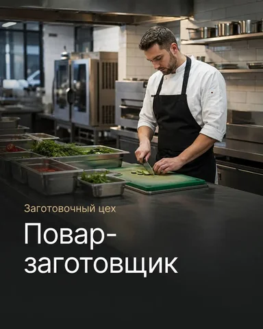 Повар-заготовщик/универсал - частное объявление в Магадан