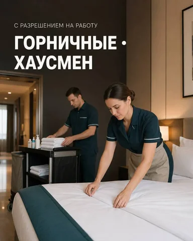 Вакансия горничной и хаусмена в отеле - Уборщик в Москва