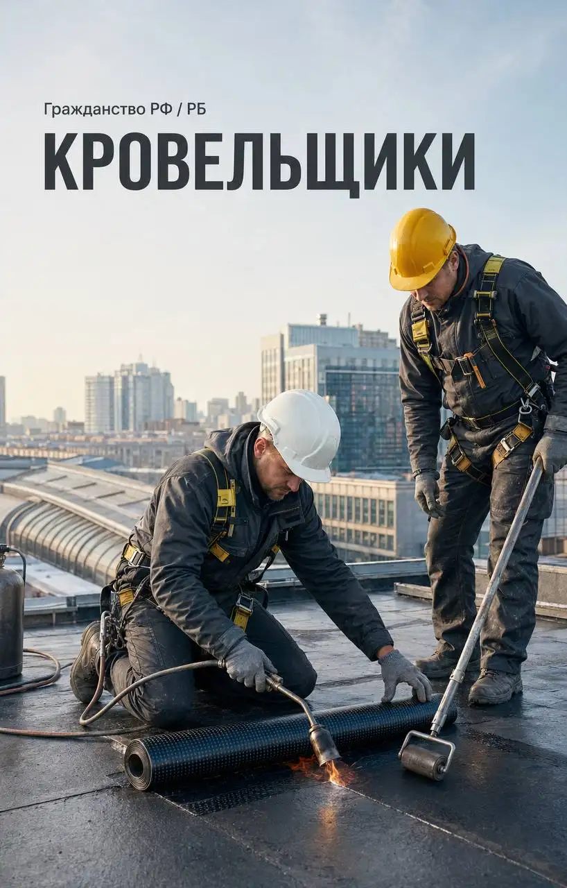 Кровельщик - Строительство (Работа) в Москва