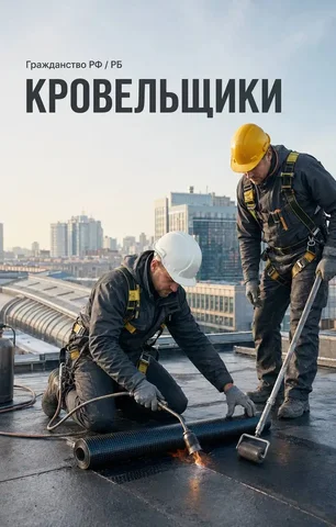 Кровельщик - Уборщик в Москва