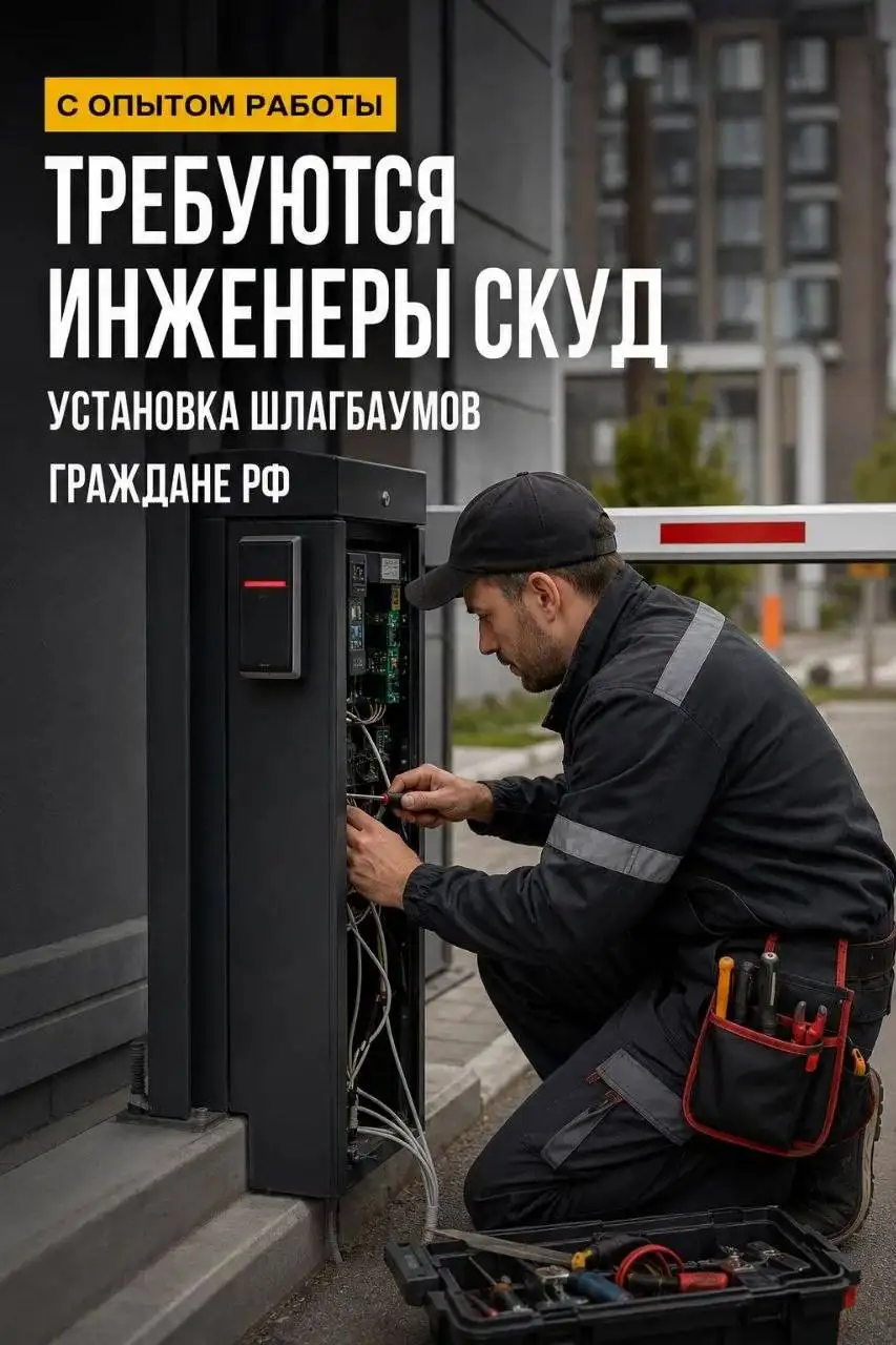 ИНЖЕНЕР СКУД - Работа в Неизвестно