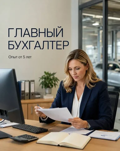 Главный бухгалтер в Москве - Вакансии в сфере красоты в Москва