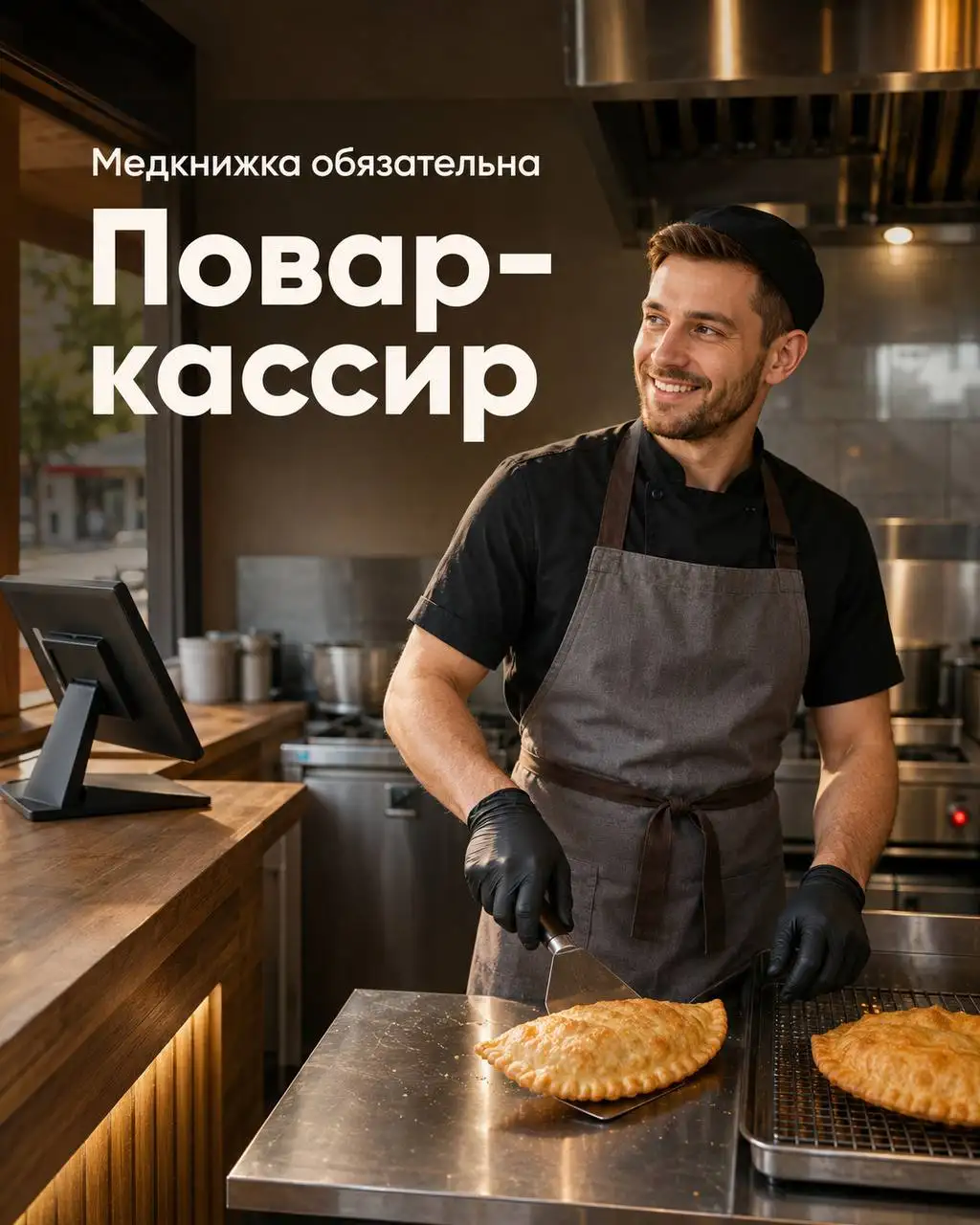 Вакансия повара-кассира в ЧебурекМи - Рестораны/Кафе (Работа) в Одинцово