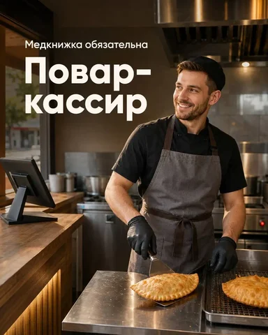 Вакансия повара-кассира в ЧебурекМи - Рестораны/Кафе в Одинцово