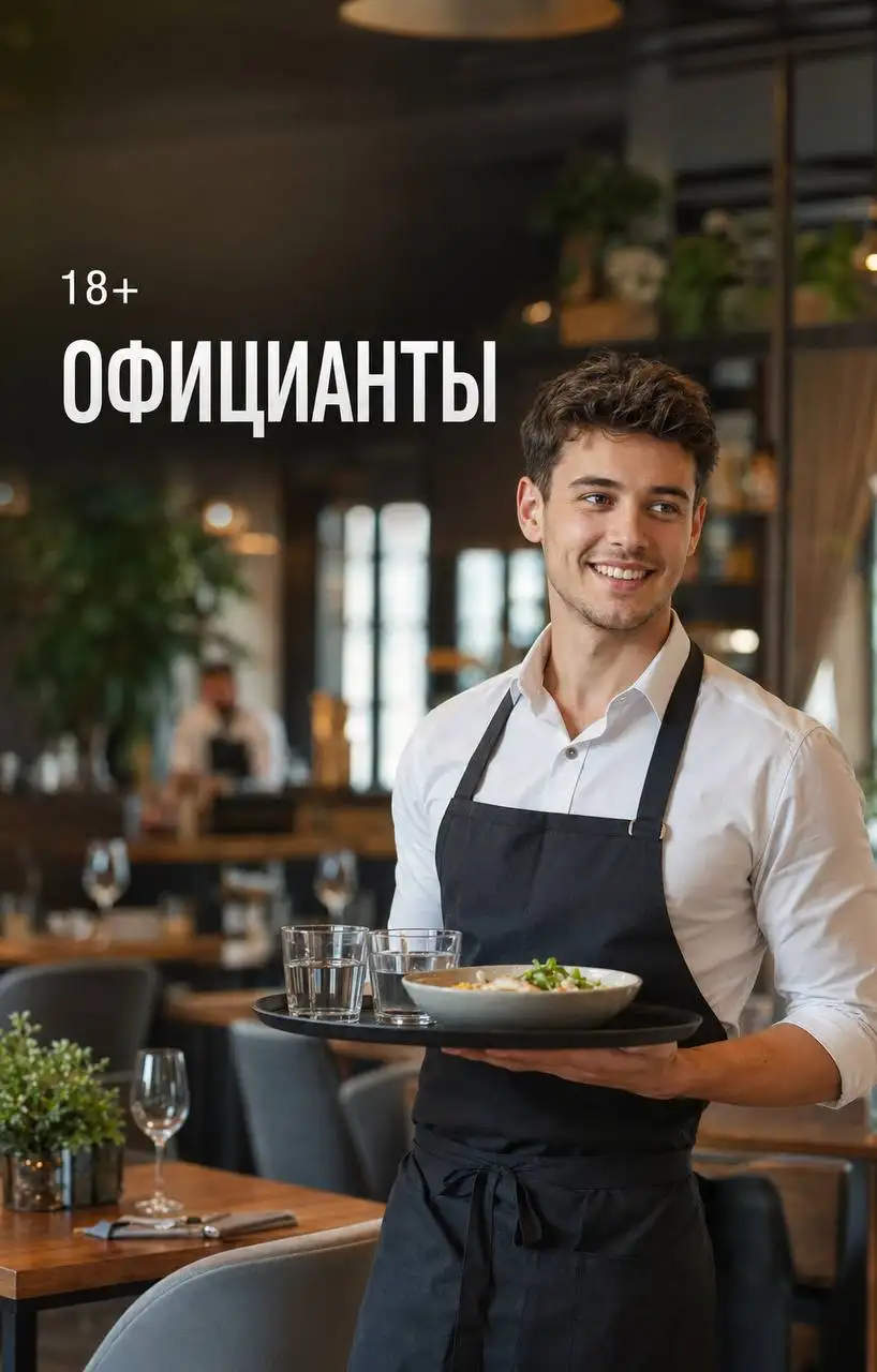 Официант - Общепит (Работа) в Москва