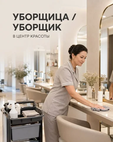 Горничная-уборщица / Уборщик - Администратор в Москва