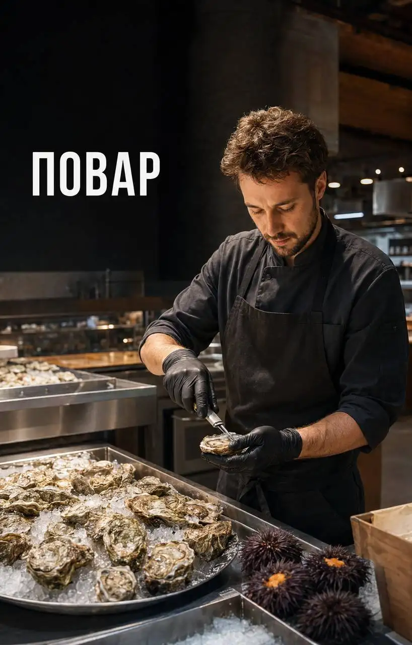 Повар в ресторан ËЖ и Устрица - Повар (Работа) в Москва