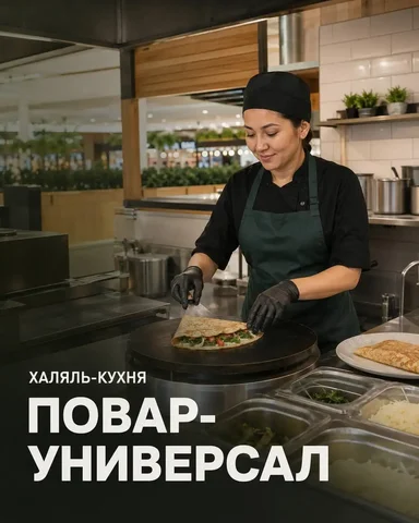 Повар-универсал (Халяль) - Обслуживающий персонал в Москва