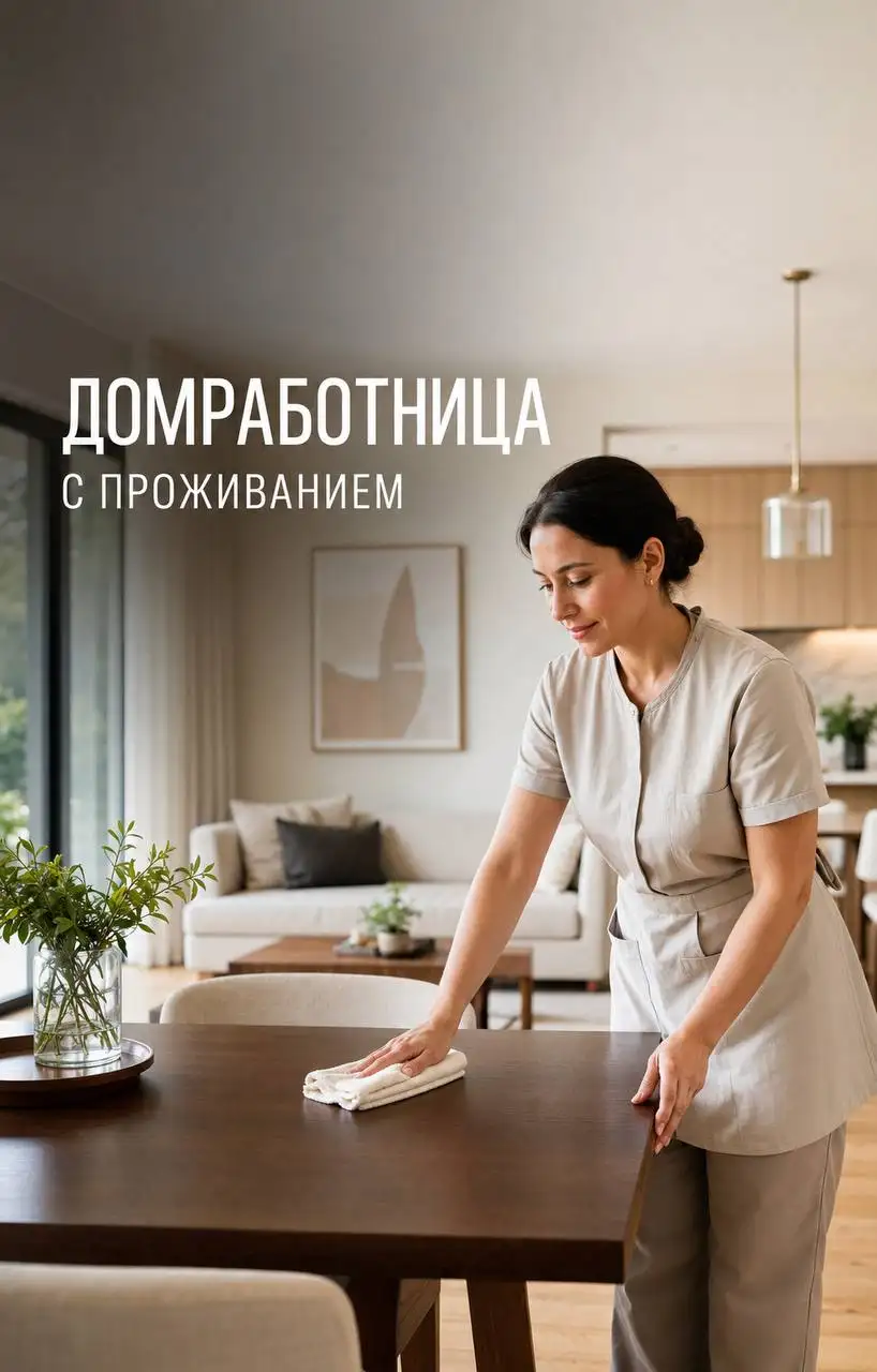 Домработница с проживанием - Домашний персонал (Услуги) в Бузланово