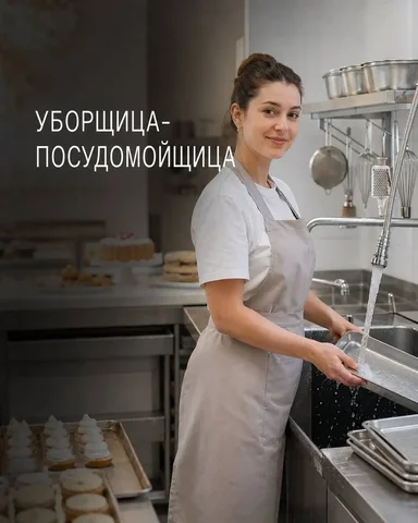 Уборщица-посудомойщица в кондитерскую - частное объявление в Москва