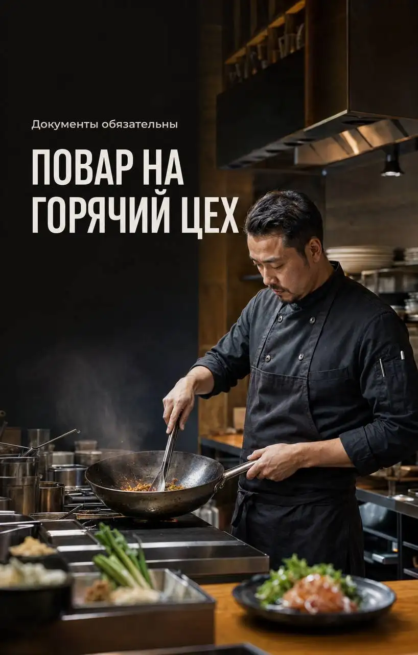 Повар горячего цеха - Повар (Работа) в Москва