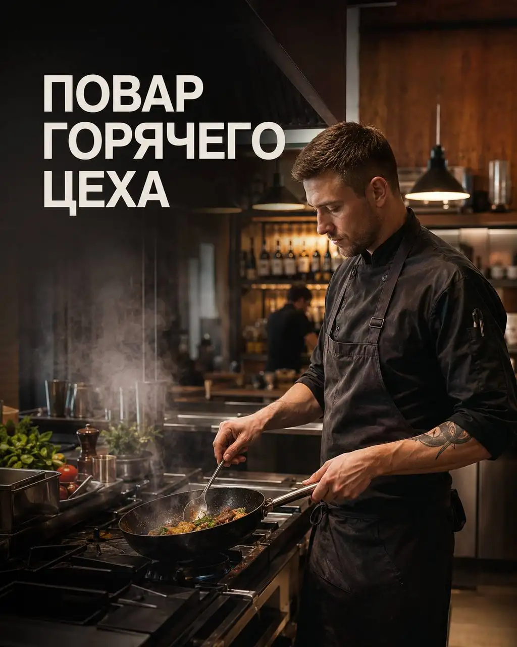 Повар горячего цеха - Рестораны/Кафе (Работа) в Москва
