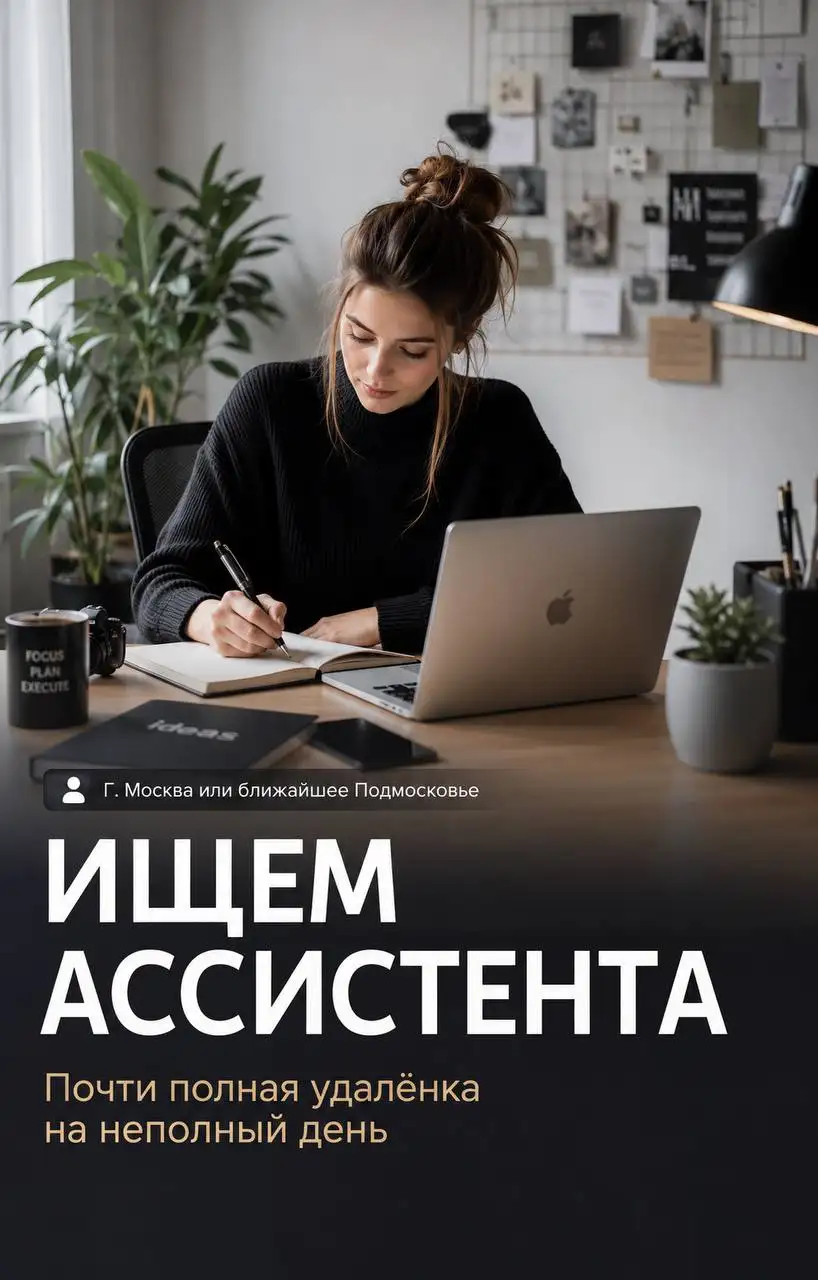 Ассистент руководителя - Офисные профессии (Работа) в Москва