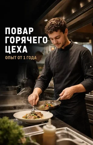 Повар горячего цеха (Ресторан POLE) - Консьерж в Москва