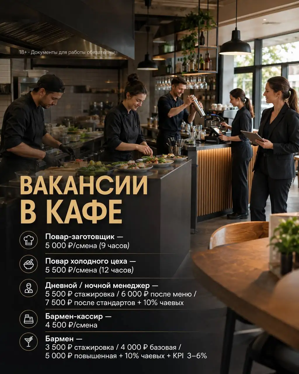 Вакансии в кафе Суп / Суп Станция - Вакансии (Работа) в Москва