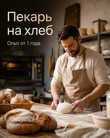 Пекарь вакансия - Консьерж в Москва
