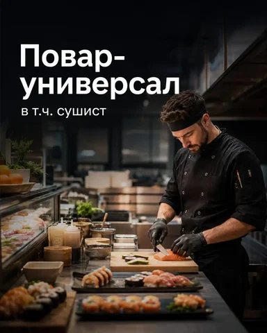 Повар-универсал - Вакансия в Москва