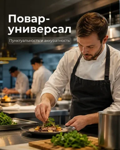 Повар-универсал - Вакансия в Москва