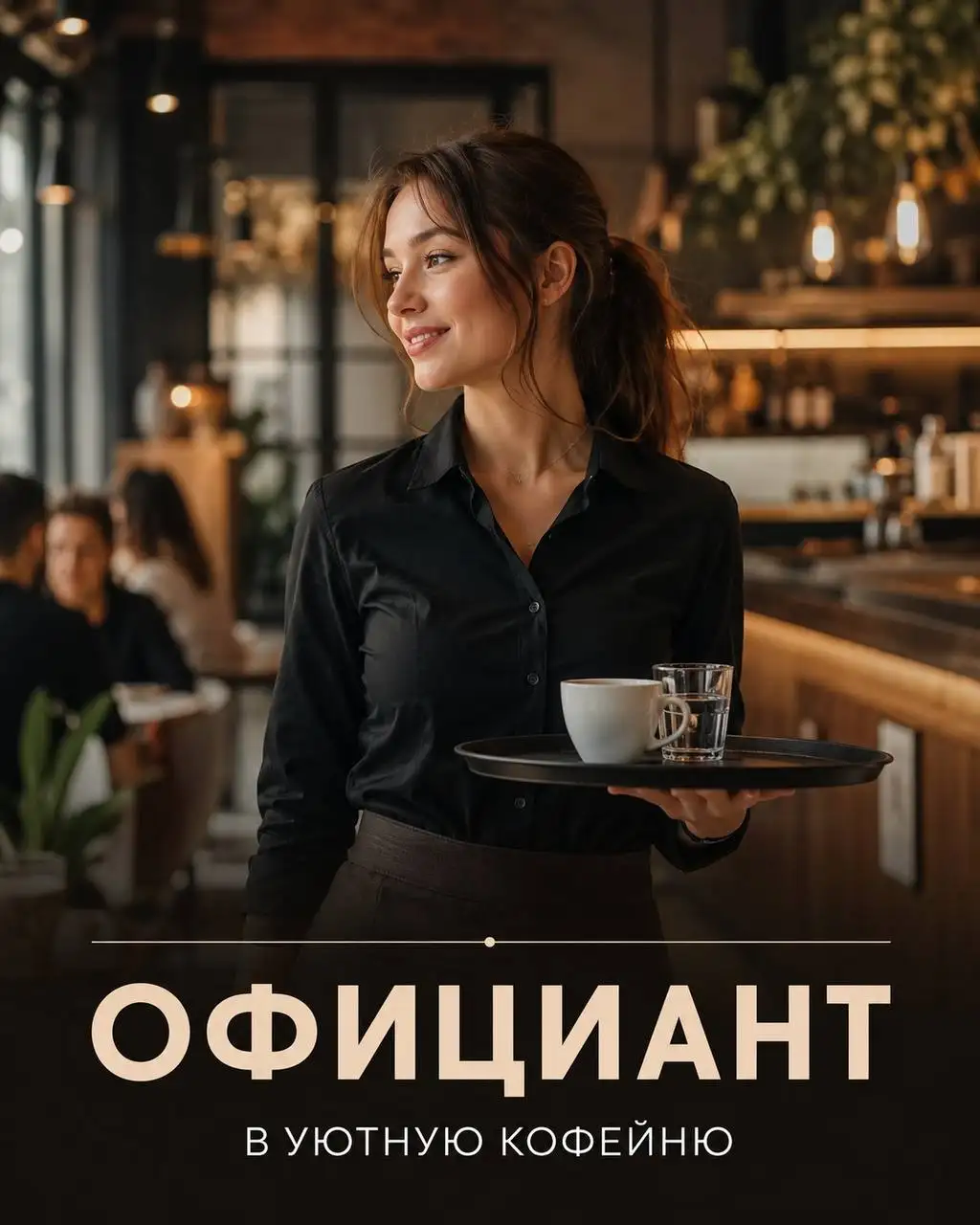 Официант в кофейню ЖК Lucky - Официант (Работа) в Москва