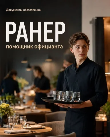 Помощник официанта - Консьерж в Москва