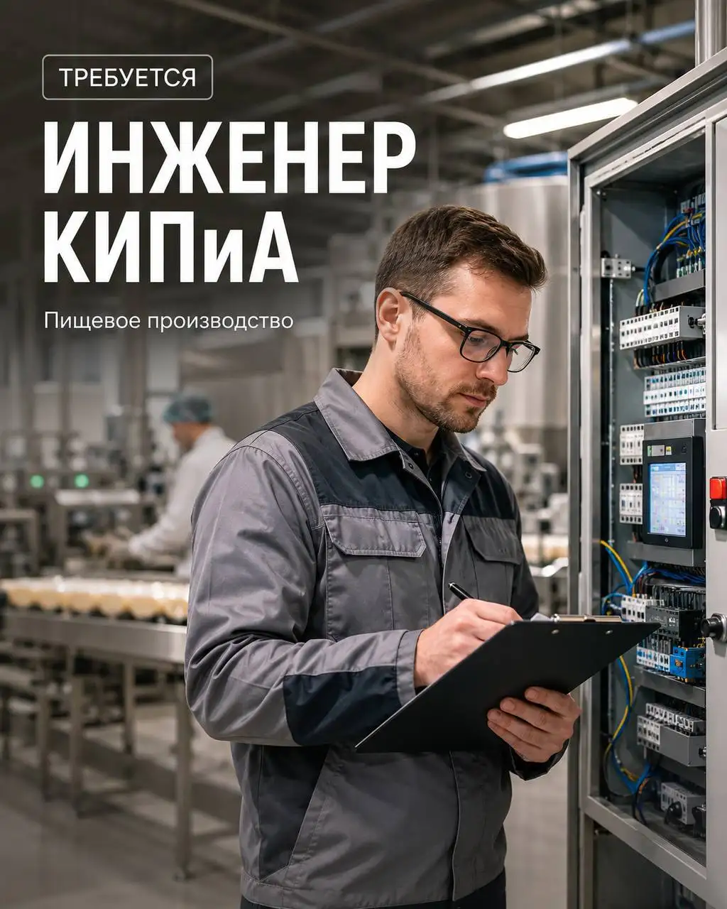 ИНЖЕНЕР КИПИА на пищевое производство - Инженер КИПиА (Работа) в Люберцы