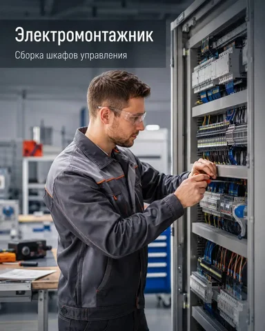 Вакансия электромонтажника в Химках - Клининг и бытовые услуги в Химки