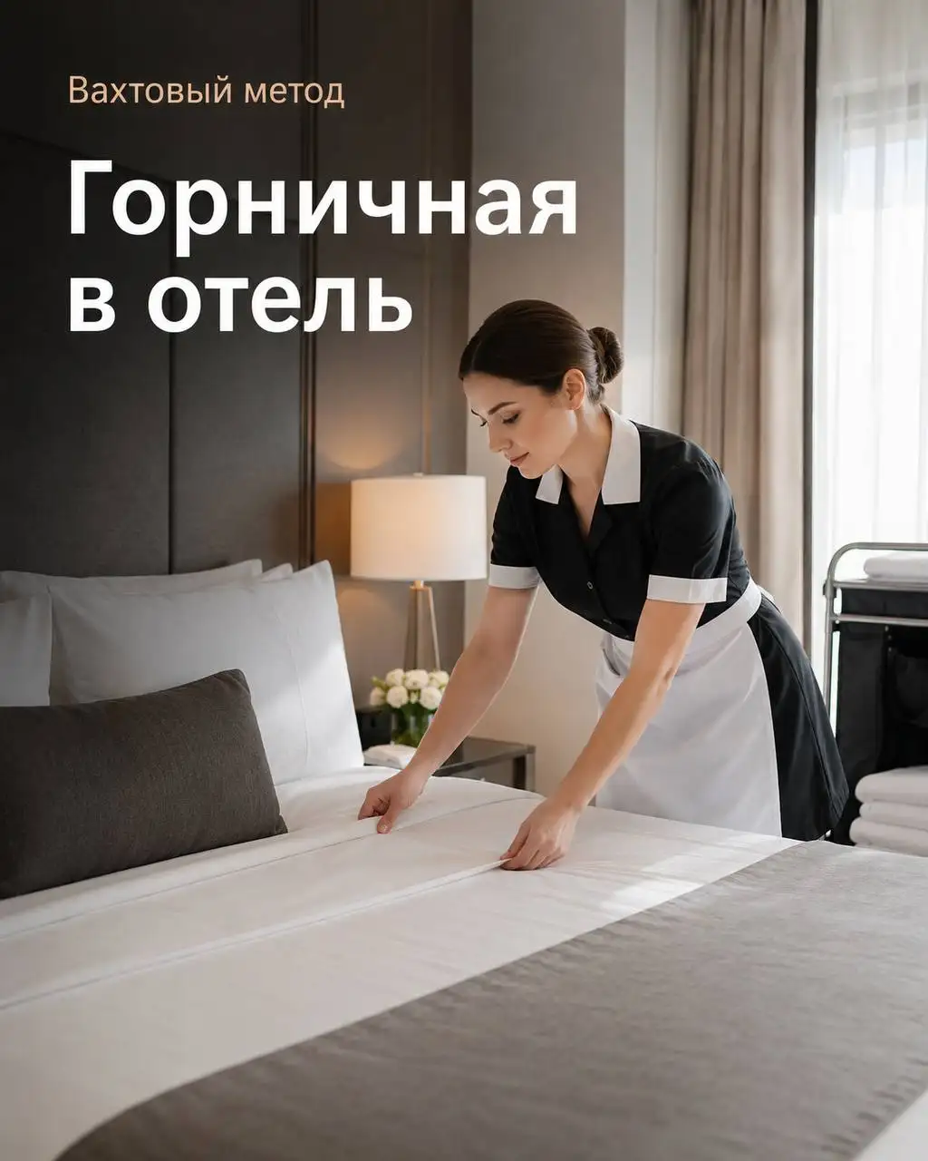 Горничная в 4-звёздочный отель, Московская область - Работа в Московская область
